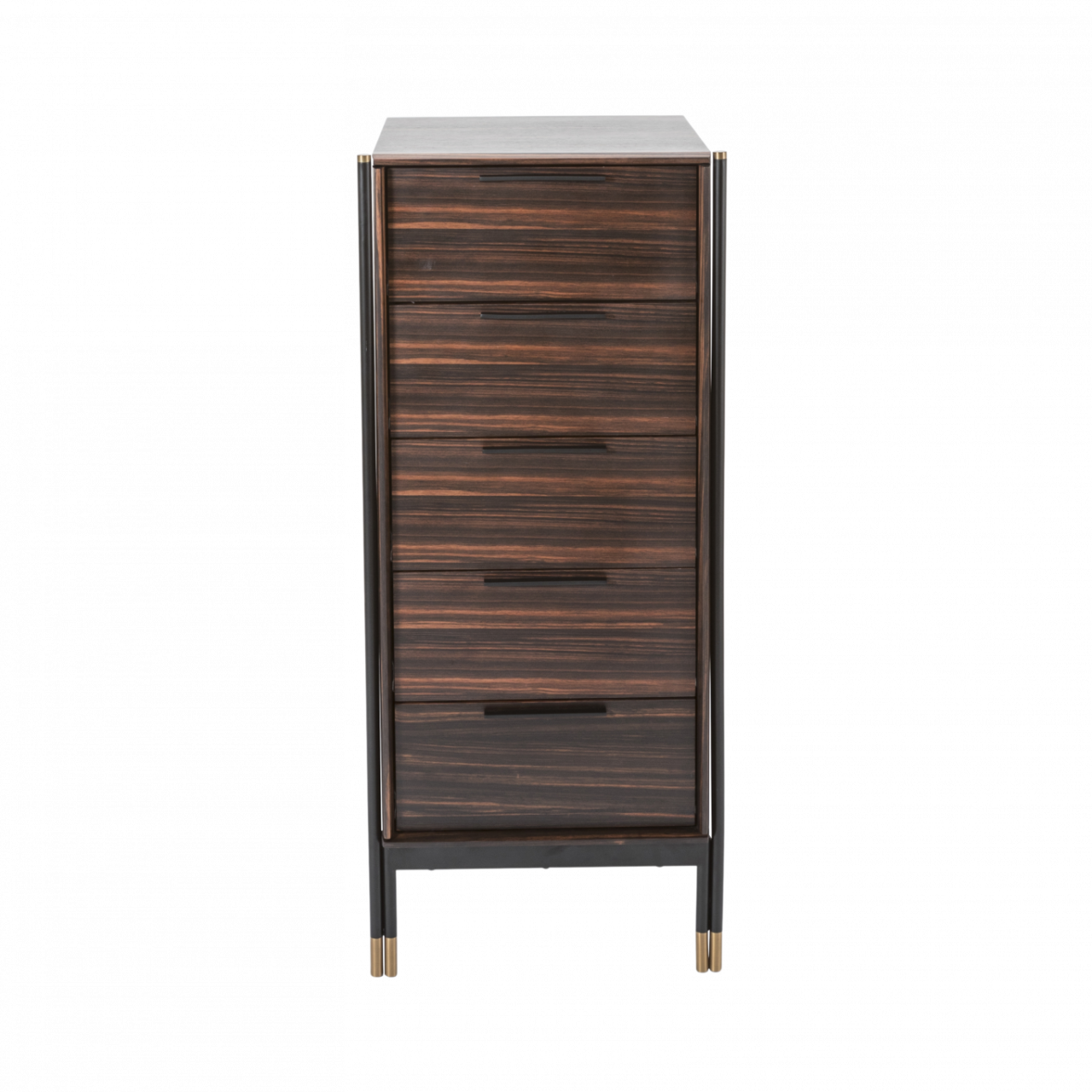 Bali Chest – Ebony | 5 Drawer