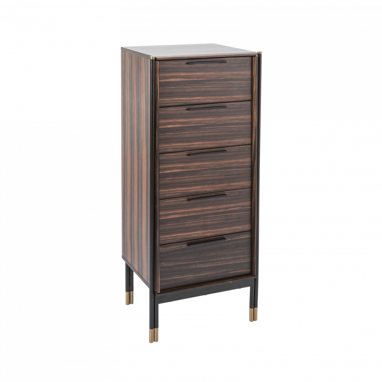 Bali Chest – Ebony | 5 Drawer