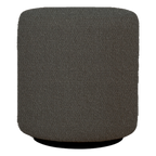 Ben Round Stool – Granite | Boucle
