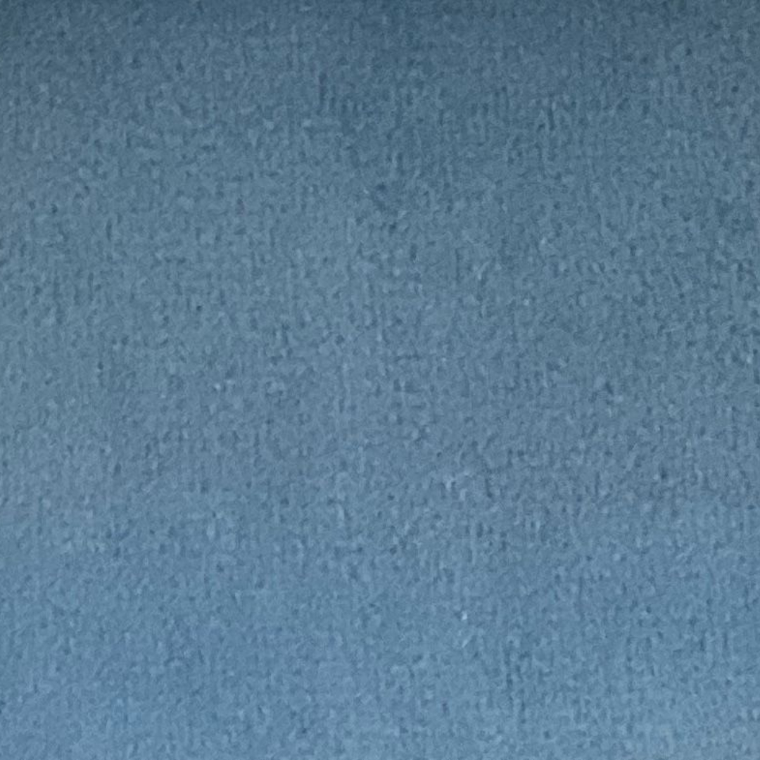 Ripple Ottoman – Blue | Velvet
