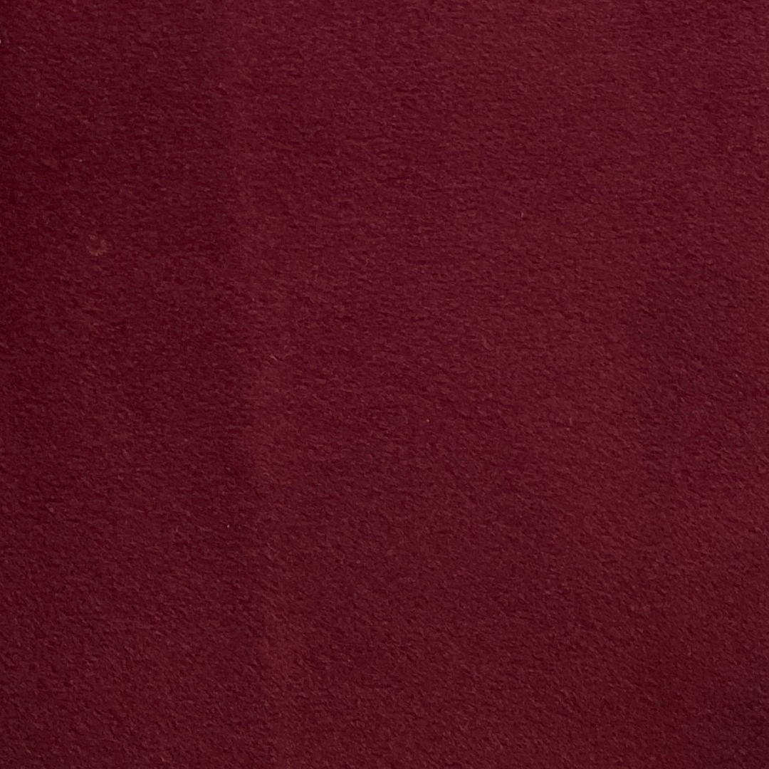 Ripple Ribbed Stool – Wine | Velvet