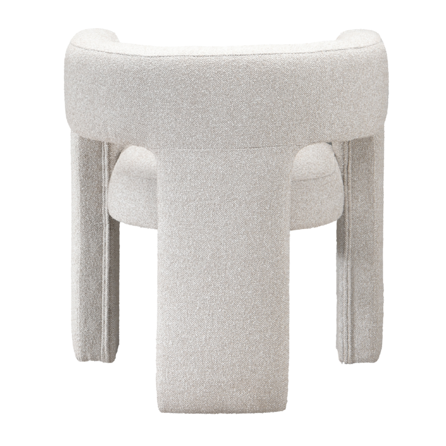 Crescent Chair – Mink | Boucle