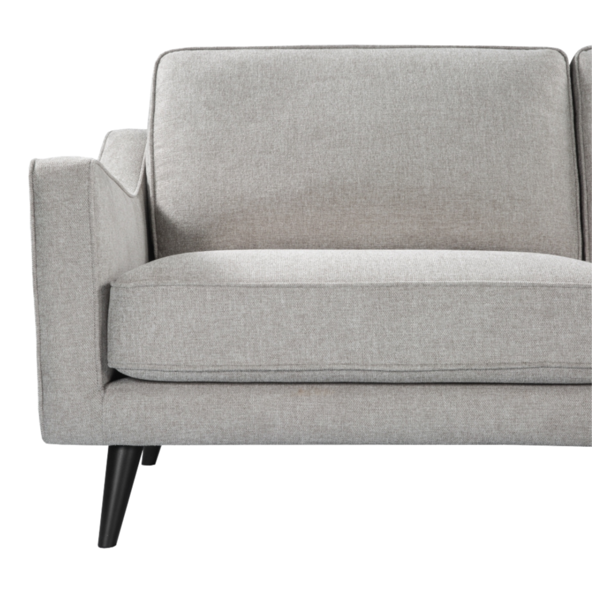 Daffy Sofa – Greige Linen | 2 Seater