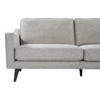 Daffy Sofa – Greige Linen | 2.5 Seater