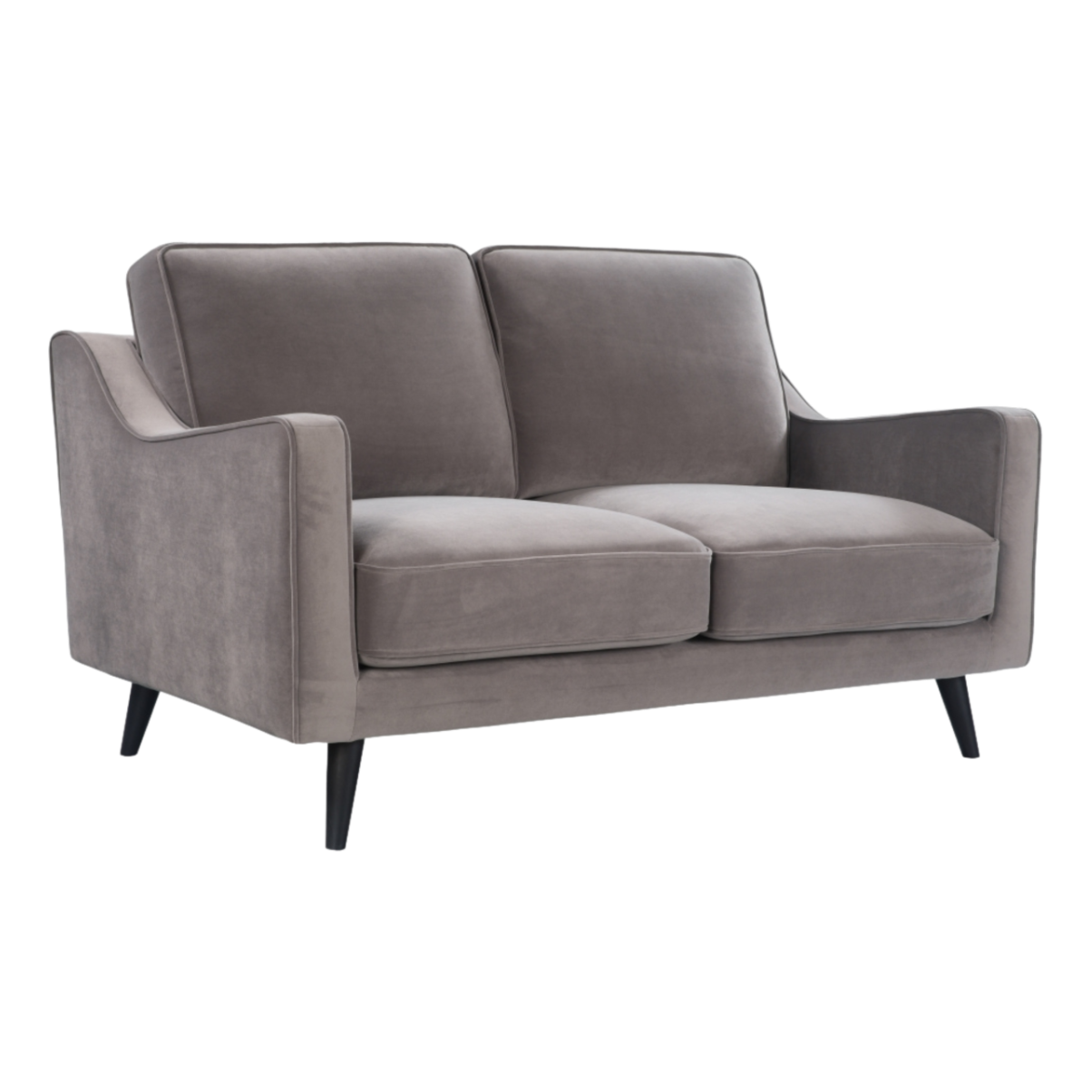 Daffy Sofa – Mink Velvet | 2 Seater