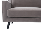 Daffy Sofa – Mink Velvet | 2.5 Seater