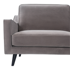 Daffy Sofa – Mink Velvet | 2 Seater
