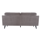 Daffy Sofa – Mink Velvet | 2.5 Seater