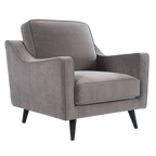 Daffy Armchair – Mink | Velvet