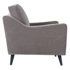Daffy Armchair – Mink | Velvet