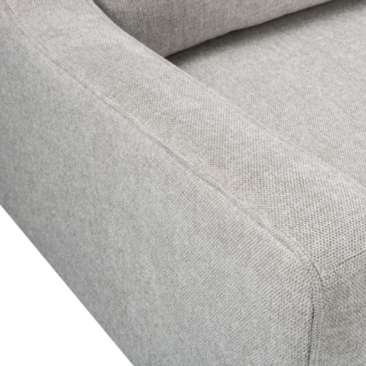 Daffy Sofa – Greige Linen | 2.5 Seater