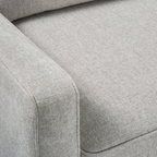 Daffy Sofa – Greige Linen | 2.5 Seater