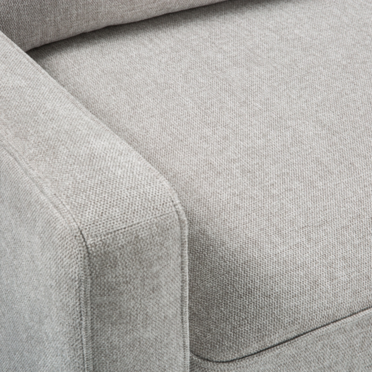 Daffy Sofa – Greige Linen | 2.5 Seater