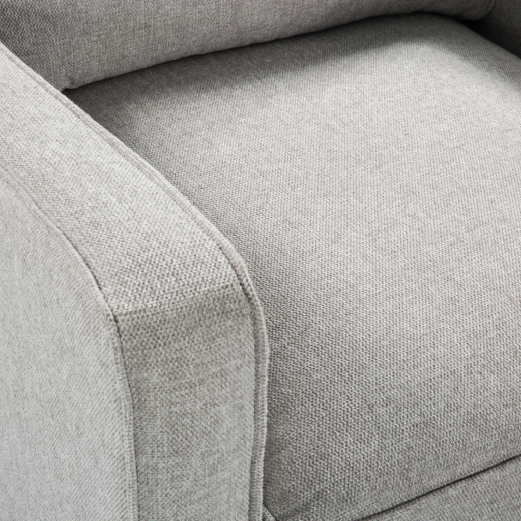Daffy Armchair – Greige | Velvet