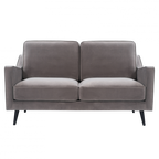 Daffy Sofa – Mink Velvet | 2 Seater