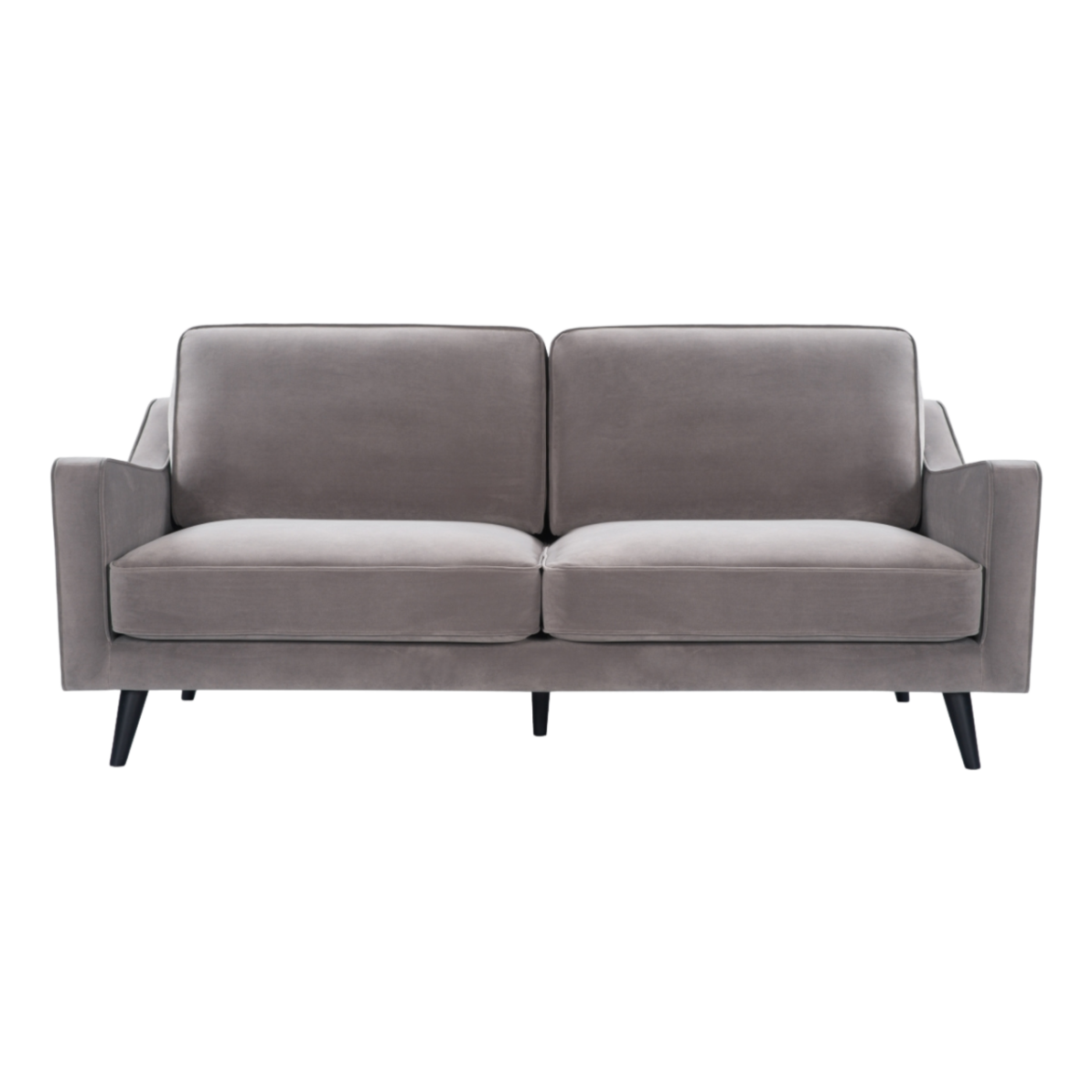 Daffy Sofa – Mink Velvet | 2.5 Seater