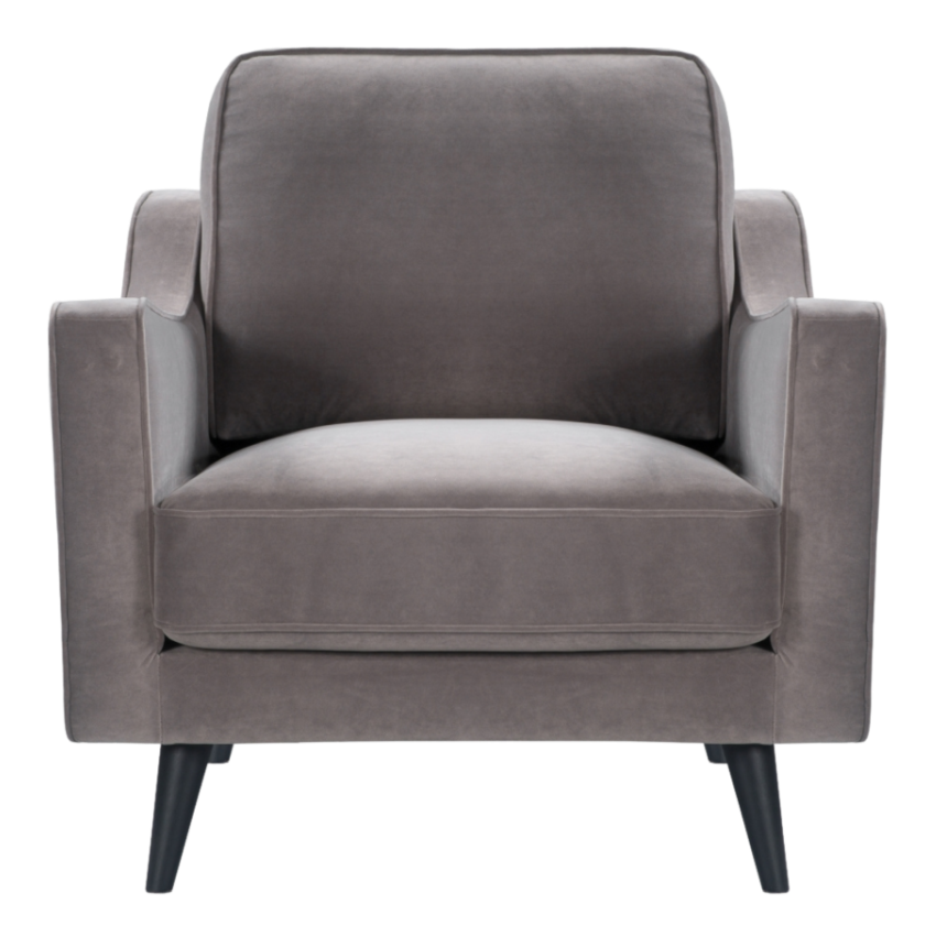 Daffy Armchair – Mink | Velvet
