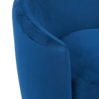 Dylan Accent Chair – Velvet | Navy