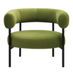 Eclipse Chair – Olive | Velvet