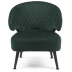 Gemma Accent Chair – Velvet | Dark Green