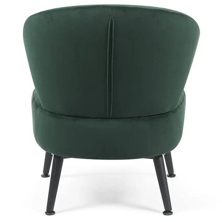 Gemma Accent Chair – Velvet | Dark Green