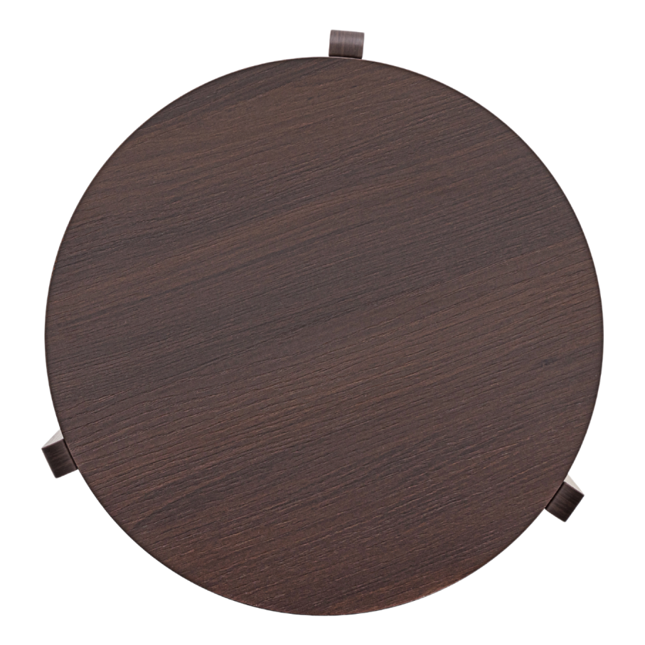 Halo Side Table – Espresso | Round