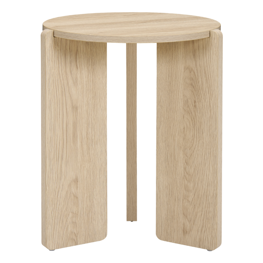 Halo Side Table – Oak | Round