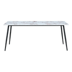 Horizon Dining Table – Violetta Marble | 6 Seater