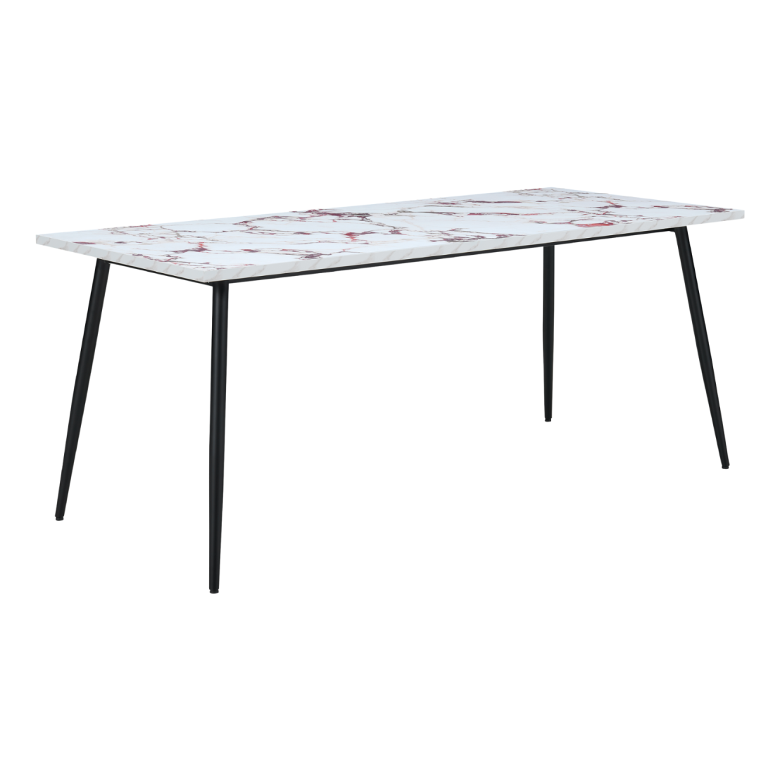 Horizon Dining Table – Violetta Marble | 6 Seater