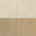 Whisper Stool – Ivory | Boucle