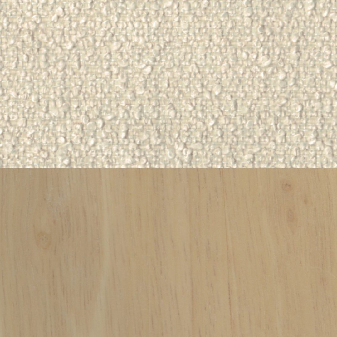 Whisper Stool – Ivory | Boucle