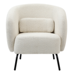 Joey Armchair – Cologne Ivory | Boucle