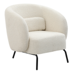 Joey Armchair – Cologne Ivory | Boucle