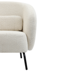 Joey Armchair – Cologne Ivory | Boucle