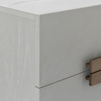 Lilly Tallboy – Grey | 4 Drawer