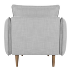 Louie Armchair – Grey | Linen