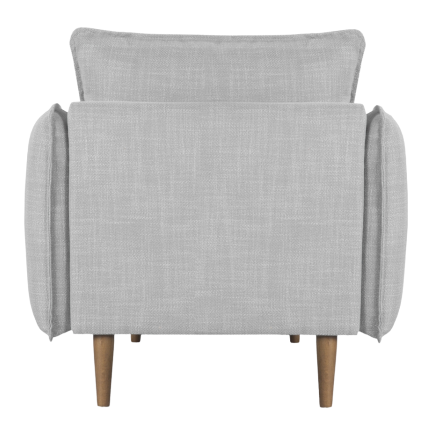 Louie Armchair – Grey | Linen