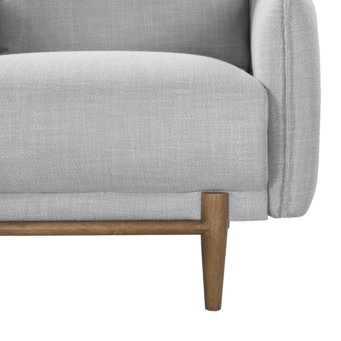 Louie Armchair – Grey | Linen