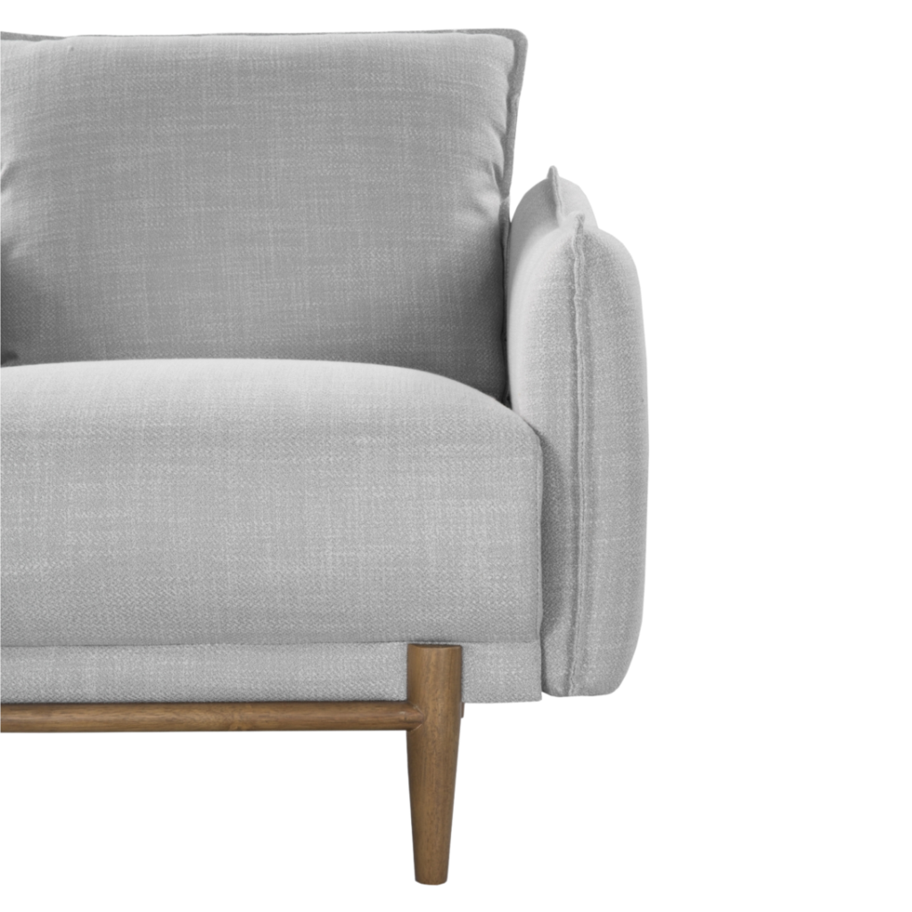 Louie Armchair – Grey | Linen