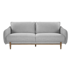 Louie Sofa – Grey Linen | 3 Seater