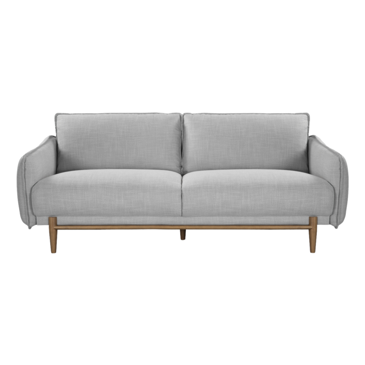 Louie Sofa – Grey Linen | 3 Seater
