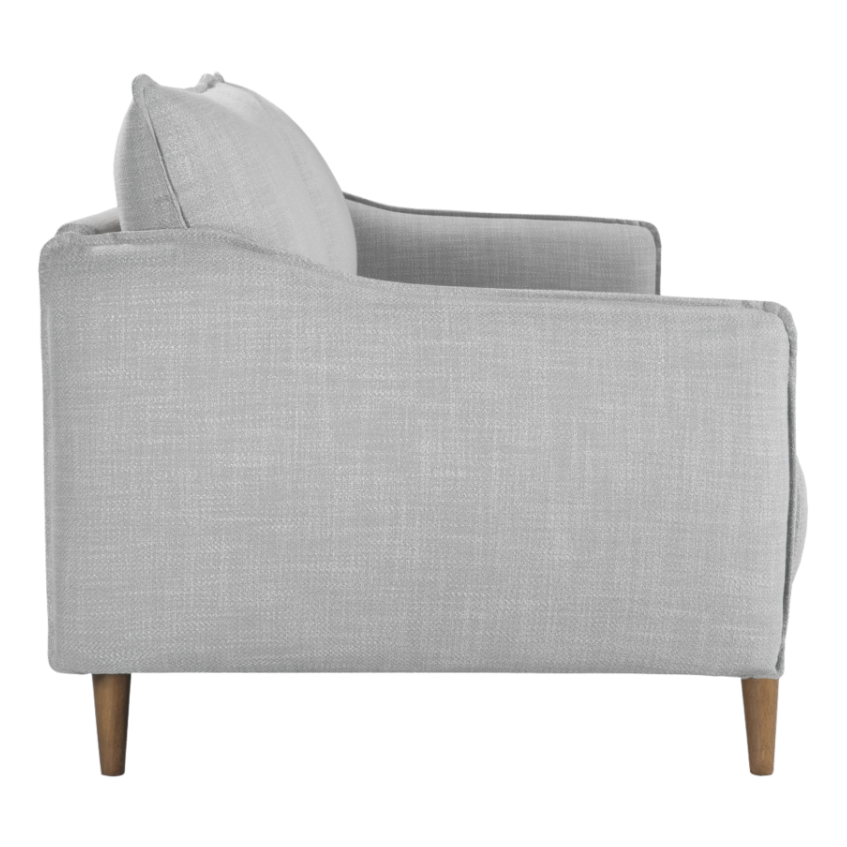 Louie Sofa – Grey Linen | 3 Seater