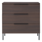 Luna Chest – Espresso | 3 Drawer