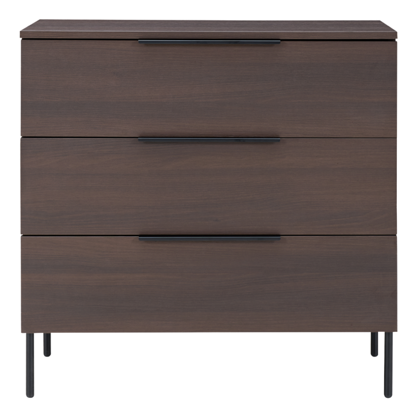 Luna Chest – Espresso | 3 Drawer