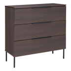 Luna Chest – Espresso | 3 Drawer