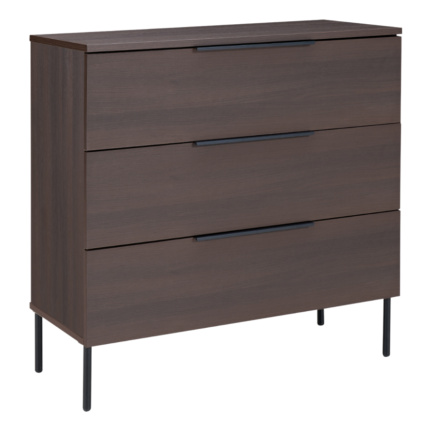 Luna Chest – Espresso | 3 Drawer