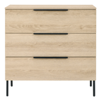 Luna Chest – Oak | 3 Drawer