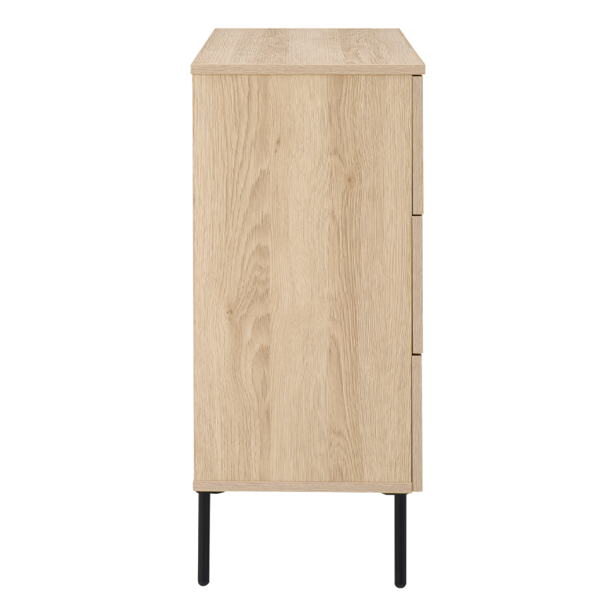 Luna Chest – Oak | 3 Drawer