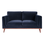 Mickey Sofa – Midnight Blue | 2 Seater