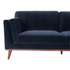 Mickey Sofa – Midnight Blue | 3 Seater